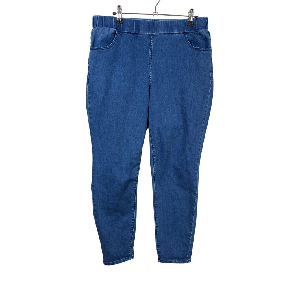 Universal Standard Don't Call Them Jeggings Jeans Womens S 14-16 Blue High Rise